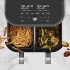 Instant Pot Vortex Plus XL 8QT ClearCook Air Fryer, Clear Windows & Custom Program Options,8-in-1 Functions that Crisps,Broils,Roasts, Dehydrates, Bakes, Reheats, from the Makers of Instant Pot, Black