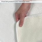 Earthlite Massage Table Warmer & Fleece Pad (2in1), ETL Certified, 3 Heat Settings, 13ft Cord/Heating Pad / 1 Year Replacement Guarantee