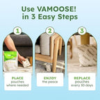BugMD Vamoose Rodent Repellent Pouches (4 Pack, 16 Pouches) and BugMD Peppermint Oil Spray for Rodents - 16oz Bundle