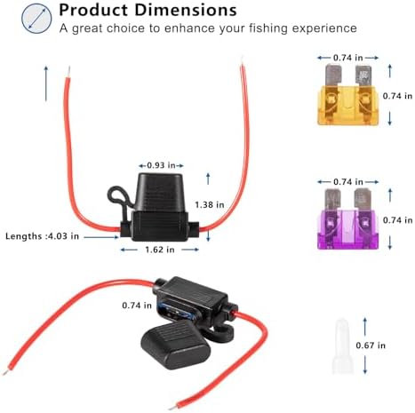 000-14041-001 HDS/Elite/Hook Power Cable Replacement, 3 Foot, 2-Wire Power Only Fits for Lowrance HDS, Elite FS, Elite Ti2, Hook, Mark
