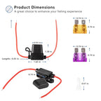 [Upgraded Version] 000-14041-001 HDS/Elite/Hook Power Cable Replacement, 3 Foot, 2-Wire Power Only Fits for Lowrance HDS, Elite FS, Elite Ti2, Hook, Mark