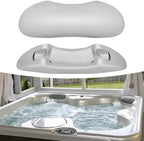 2 Pack 77444 Grey Pillow Replacement for Hot Spring/Hot Spot Watkins Hot Tub 2015-2019 Spa Model, Hot Tub Spa Head Rest Pillows Fits Hot Spot Relay Rhythm SX Tempo TX Spa Neck Pillow