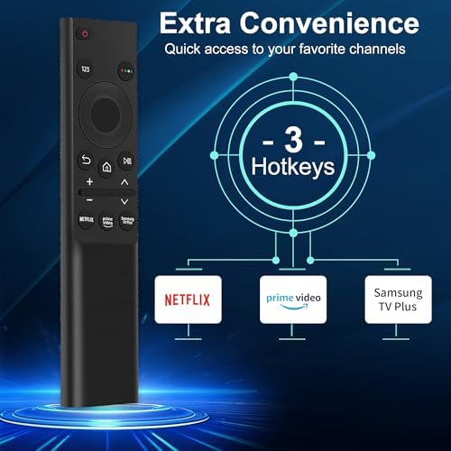for Samsung TV Remote Control Replacement - Universal Smart Remote Compatible with All Samsung Smart TVs (2010-2024 Models) QLED UHD 8K 4K HDR LED Curved LCD Frame TV