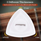 SUPVOX 3pcs Guitar Pick Guitar Picks Acoustic LED Guitar Picks Acoustic Guitar Picks Ukulele Picks Guitar Picks Medium Guitar Thumb Picks Replacement Guitar Picks Luminous Guitar Picks