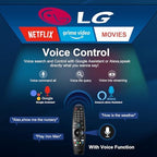 Replacement Magic Remote Control for LG Smart TV Remote LG-TV-Remote with Voice and Pointer Function Universal LG Remote for LG UHD OLED QNED NanoCell 4K 8K Models Google/Alexa