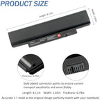 42T4947 42T4948 84+ 63Wh Laptop Battery Replacement for Lenovo IBM Thinkpad Edge E120 E125 E130 E135 E145 E320 E325 E330 E335 L330 X121E X130E X131E X140E 42T4951 45N1174 42T4958 42T4957
