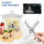 Blades Replacement for Ninja Deluxe NC501 Series Ice Cream Makers - Paddle Blade Replacement for Ninja Creamerizer NC500 NC501 NC500C NC501C NC501H - Stainless Steel
