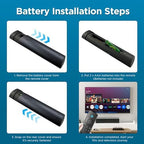 Replacement Voice Remote for Insignia/Toshiba/Pioneer Fire Smart TVs, Compatible for AMZ Streaming Device Series Smart TVs