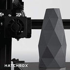 HATCHBOX PETG 3D Printer Filament, Dimensional Accuracy +/- 0.03 mm, 1 kg Spool, 1.75 mm, Sliver