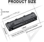 New Replacement PA5024U-1BRS Battery for Toshiba Satellite C55 C55-A C55T C55DT C55D C855 C855D L855 L875 P855 P875 S855 S875 Series Battery PA5109U-1BRS PA5026U-1BRS PABAS272 -- 12 Months Warranty