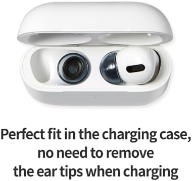 AZLA XELASTEC for Airpods Pro 1st & 2nd Gen (MS) – Airpod Pro Ear Tip Replacement – Airpod Pro Tips with Premium Silicone