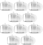 Providence Spillproof 9oz Adult Sippy Cup with 2 Handles - Independence Sip Cups for Adults for Limited Mobility - Handicapped Accessories - Handicap Cups for Elderly Care - Made in the USA - 10 pack
