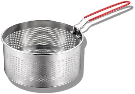 Tenta Kitchen Pasta Strainer instant pot accessories Steamer Basket For Pot instant pot steamer basket with Removable handle Insert for Veggie Fish Seafood Cooking and heat food 7"
