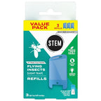 STEM Light Trap Refills, Indoor Fly Trap, Effective Insect Control for Home, Attracts and Traps Flying Insects, Compatible with STEM Light Trap, 3 Count