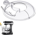 Pouring Shield for Kitchen aid Bowl Lift 6-7 Qt Stand Mixer Stainless Steel (Only) Pouring Shield for kitchenaid,Splatter Guard with Removable Pour Spout for Kitchen aid Accessories and Attachments