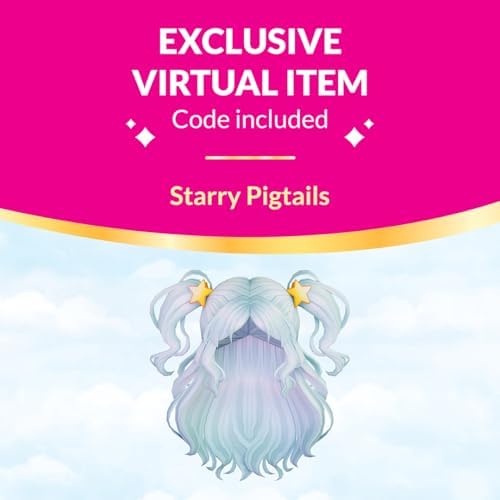 Royale High 3” School Spirit Fashion Pack: Art - Light Series 1-1 Figure with 15 Accessories - Wings Become Rings - Virtual Item Code Included - Ages 5+