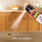 Raid Ant & Roach Aerosol Bug Spray, Water-Based Formula Insecticide with No Greasy Residue, Kills On Contact, 17.5 oz