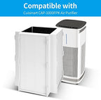 1-Pack CAP-1000 True HEPA Replacement Filter Compatible with Cuisinart CAP-1000FPK Purifier, 3-in-1 Filtration