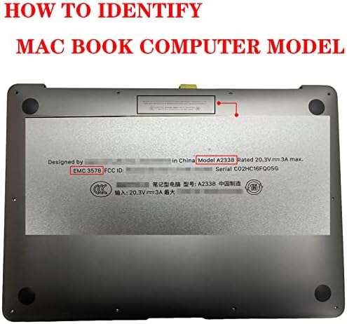 Screen Replacement for MacBook Air 13.3" A2337 2020 Year EMC 3598 Retina Full LCD Display Assembly 2560x1600 (Rose Gold)