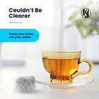 K&J Premium 6-Pack of Replacement Breville BWF100 Compatible Water Filters (Activated Charcoal)