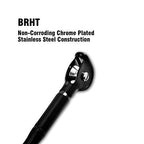 Fiblink Bent Butt Fishing Rod 2-Piece Saltwater Offshore Trolling Rod Big Game Roller Rod Conventional Boat Fishing Pole (Length: 5')