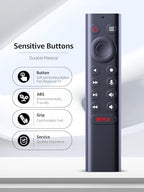 Replacement Voice Remote for NVIDIA Shield TV 2015 2017 2019 Series、 NVIDIA Shield Android TV 、NVIDIA Shield Android TV Pro with Motion-Activated Customizable Menu Buttons IR Blaster Function