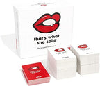 That's What She Said Game - The Hilariously Twisted Party Game | Ages 17+ Rated Game