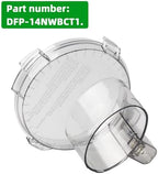 DFP-14NWBCT1 Replacement Food Processor Work Bowl Cover,Compatible with Cuisinart food Processor DLC-005AGTXT1 Bowl, Fits Model DFP-14