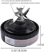 Replacement ninja blade assembly Parts for 16 oz Cup, Compatible with Nutri Ninja Blender 700 Watts QB3000, QB3000SS, QB3000SSW, QB3001SS 30, QB3004, QB3005