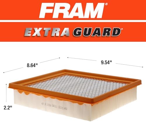FRAM Extra Guard CA10755 Replacement Engine Air Filter for Select Lexus, Toyota, Jeep and Dodge Models, Provides Up to 12 Months or 12,000 Miles Filter Protection