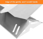 Hisencn Heat Plates for Cuisinart GAS2256AS Gas Grill, Heat Tents Replacement Parts for Cuisinart 2-Burner Gas Grill 2256, Stainless Steel, 2-Pack