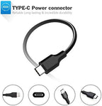 Laptop Charger 65W watt USB Type C AC Adapter Replacement for Hp Chromebook 14 13 X360 Spectre x360 Elite x2 EliteBook; Lenovo Yoga,Dell, ASUS,Acer Type C Power Supply Adapter with Cord