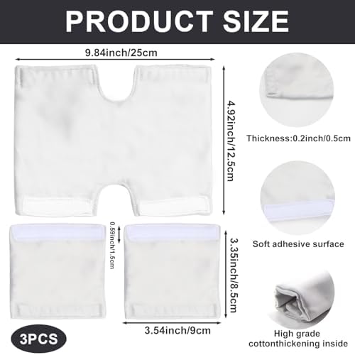 Satin Mask Strap Covers, Mask Frame Covers Compatible with DreamWear or ResMed AirFit Silky Satin Headgear Cover Set C P A Accessories & Supplies Face Cushion Pads for Reduce Red Marks (Light Grey)