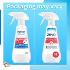 Zevo Instant Action Multi-Insect Catches Ants, Cockroaches and More, Indoor and Outdoor, Bioselective Pets, People Friendly Safe + Venancio'sSticker (Total Items 4 | Zevo 12oz (1) + Fruit Trap (3)