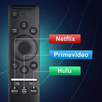 Replacement Voice Remote for Samsung Smart TVs, for Samsung-TV-Remote, for Samsung Crystal UHD QLED Curved 4K 8K Smart TVs(2020/2021)