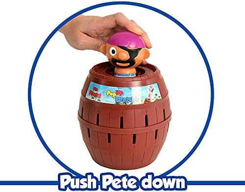 TOMY Pop Up Pirate Board Game - Swashbuckling Kids Games for Family Game Night - Kids Activities and Pirate Accessories - Family Board Games for Kids Ages 4 and Up