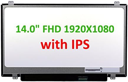 New LCD Replacement Screen FHD 1920x1080 (Non Touch) 14.0 Inch IPS 30 Pin Matte for Dell Latitude 5490/5491/5480 for Laptop/Display/Screen/LCD Application