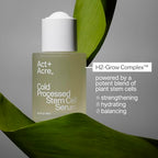 Act+Acre 3-Pack Mini Cold Processed Stem Cell Scalp Serum - Promotes Thicker and Fuller-Looking Hair - Soothes and Hydrates the Scalp - Sulphate and Paraben Free - Aloe Vera for Improved Scalp Health.