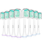 Toothbrush Replacement Heads for Philips Sonicare Heads, Electric Brush Head Compatible with Phillips Sonic Care Head, 8 Pack