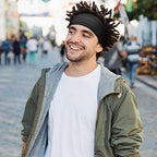 SATINIOR 6 Pcs Spandex Dreadlock Cap Tube Unisex Headbands for Long Hair, Elastic Wraps with Head Bands for Dreadlocks Accessories, 6 Vibrant Colors