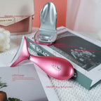 Lily Neck Face Massager, Face Sculpting Tool, 3-in-1 Facial Device with Thermal, Triple Action Care, for Enhanced Absorption Radiance Contouring Elasticity and Lymphatic Drainage (With Stand)