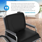 CUSHIO Wheelchair Cushion for Pressure Relief - (2-Piece Set) 18”x16” Anti-Slip Wheelchair Seat Cushions for Adults, Seniors with Lumbar Pillow and Removable Strap, Gel Cushion for Wheelchair