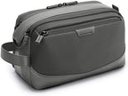 BAGSMART Toiletry Bag for Men, Large Travel Toiletry Organizer, Dopp Kit Water-resistant Shaving Bag for Toiletries Accessories - Grey