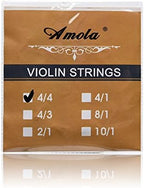3 Packs Full Set Replacement Stainless Steel 4/4 Size Violin Strings E A D G