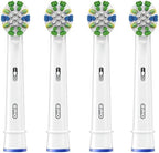 Oral-B Floss Action Replacement Brush Heads for an Oral-B Electric Toothbrush, Pack of 4
