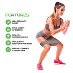 CFX Resistance Bands Set, Exercise Bands with Non-Slip Design for Hips & Glutes, 3 Levels Workout Bands for Women and Men, Booty Bands for Home Fitness, Yoga, Pilates