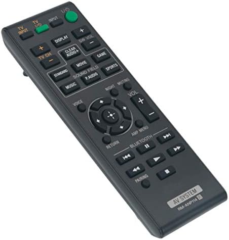 RM-ANP114 Replacement Remote Control Applicable for Sony Sound Bar HT-CT770 HT-CT370 HTCT770 HTCT370 Soundbar