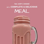 UpNourish Plant-Based Protein Meal Replacement Shake! Keto, Vegan-Friendly Lifestyles. Gluten & Dairy-Free Smoothie with Essential Vitamins, Minerals, and Low Carbs - Strawberry Banana, 15 Servings
