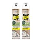 Raid Ant and Roach Killer Aerosol Spray with Essential Oils 11 Ounce (Pack of 2)