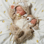 BABESIDE Lifelike Reborn Baby Dolls Boy - 17-Inch Baby Soft Body Realistic-Newborn Baby Doll Full Body Vinyl Real Life Baby Dolls with Toy Accessories